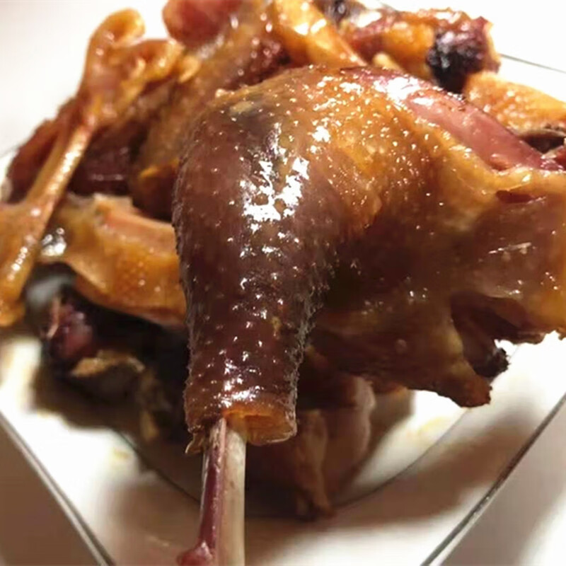 存旭温州特产风干鸡腊生鸡咸鸡酱油鸡酱油鸭年货下酒菜整只熏鸡蒸熟吃