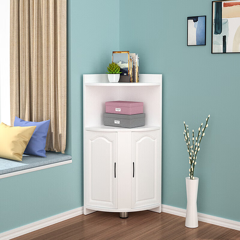 角柜三角柜沙发转角柜墙角柜子客厅收纳柜三角形转角置物架拐角柜