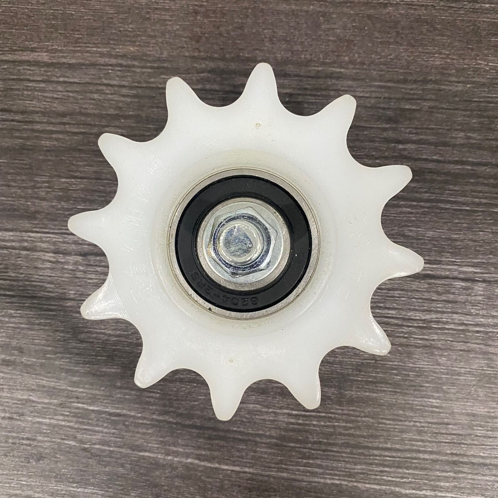 尚琛玉米小麦收割机尼龙涨紧轮压链轮12a链条轮单链条 一寸12a压链轮