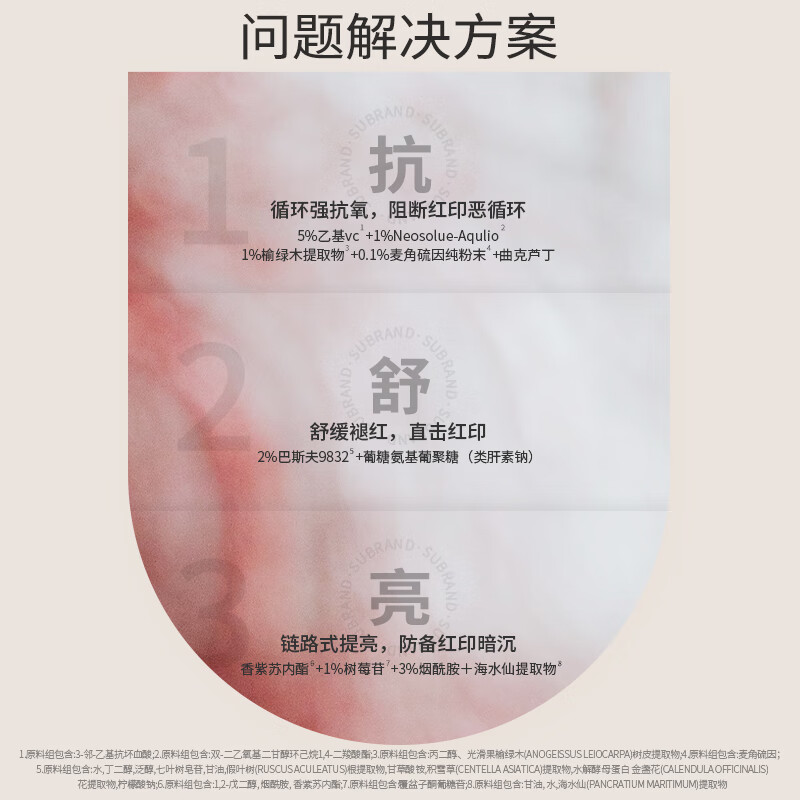 宿系之源【改善红印】K印精华舒缓褪红循环防备暗沉宿系之源精华液 全肤质版30ml