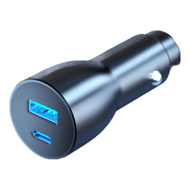公牛公牛車載充電器15快充蘋果16專用汽車用一拖二車充點(diǎn)煙器轉(zhuǎn)換插頭 蘋果安卓【USB+C】42.5W超級(jí)快充