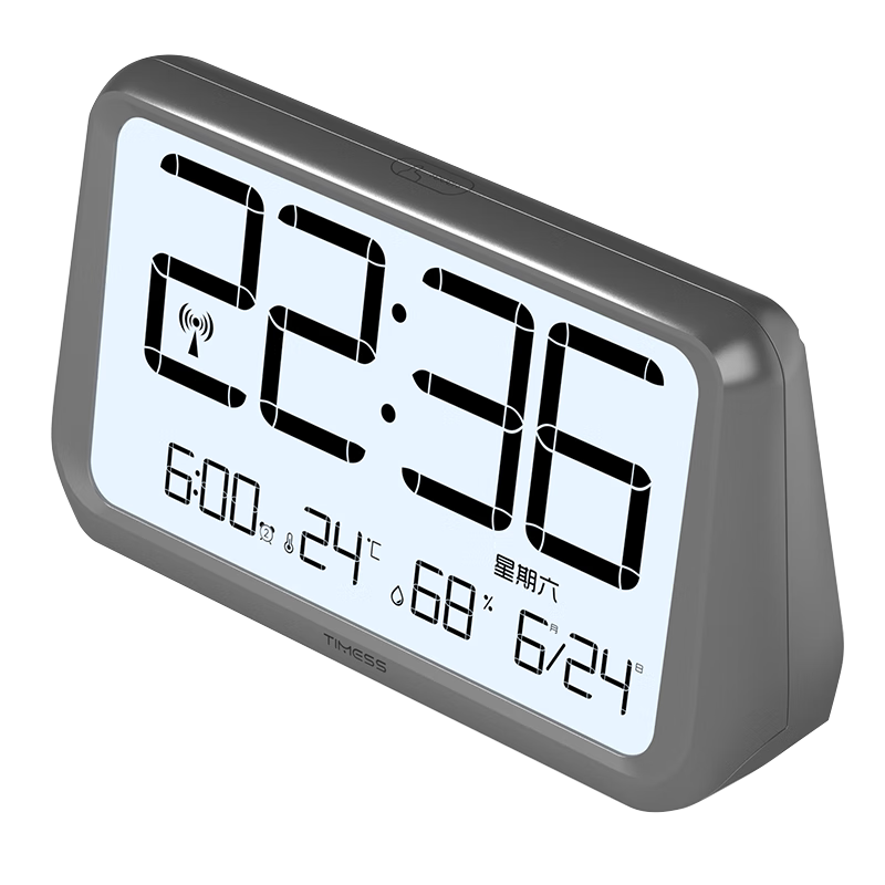 Timess�粨�Զ���ʱ������������ʪ�����Ӷ�ͯѧ��ר������������̰˯ʱ�Ӵ�������ͷ�ӿ�ѧ������22cm