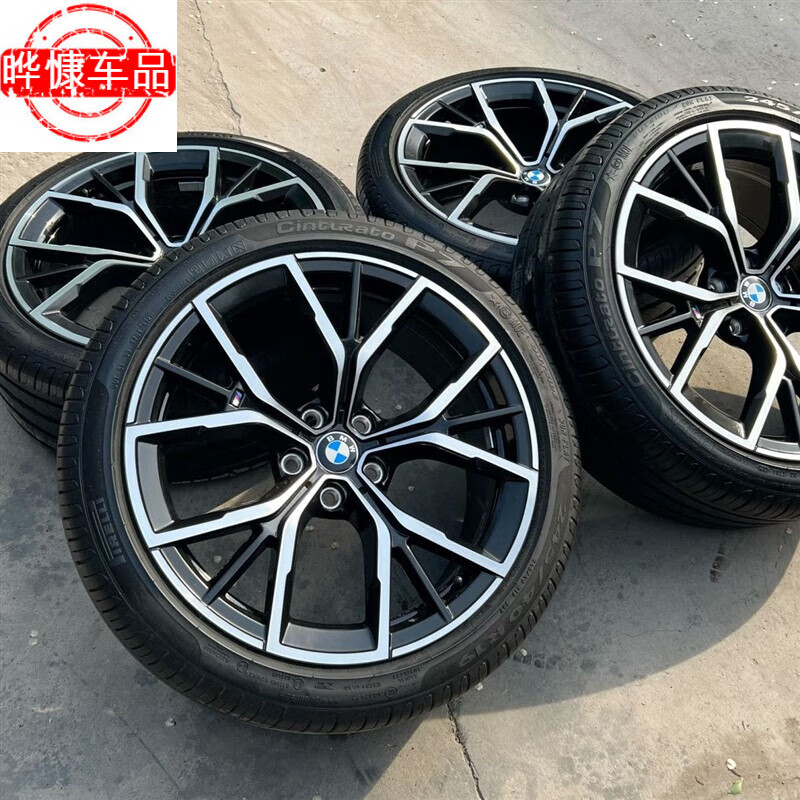 新款宝马5系520 530 525 540li 5gt 19寸原厂18寸轮毂 红色