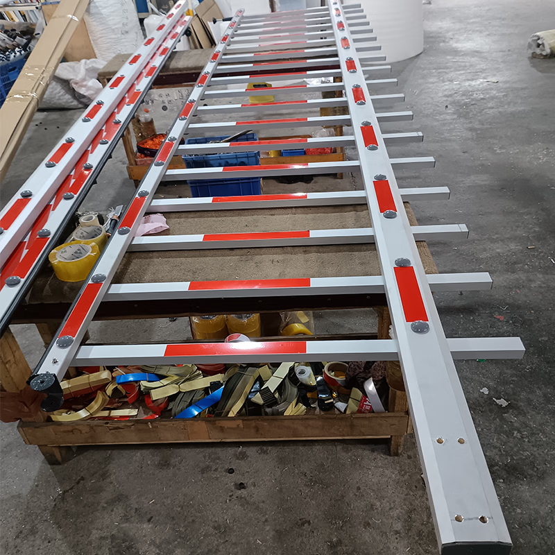 海康威视道闸杆伸缩杆两层小区门卫挡车杆抬杆46米停车场道闸栏杆