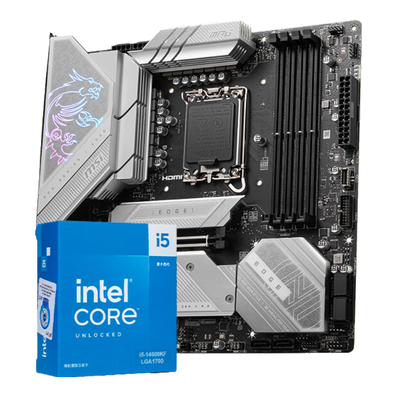 MSI MPG B760M EDGE TI WIFI ������ DDR5+14600KF