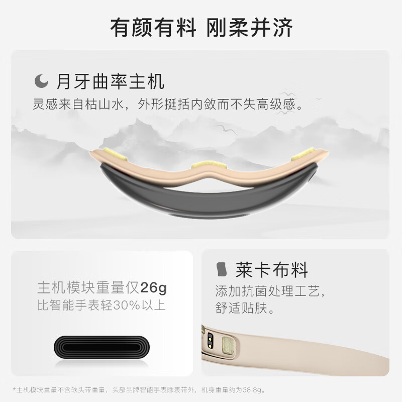 BrainCo强脑【绑带款】 Easleep深海豚脑机智能安睡仪 深睡睡眠监测 头部按摩 睡眠仪 送爸妈圣诞礼物年会 礼盒装-绑带款