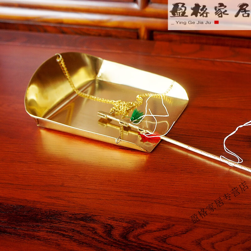 家小優(yōu)中藥秤大藥房專用小銅秤鏟子型銅 中草藥戥子秤盤秤配稱藥老式手 250g