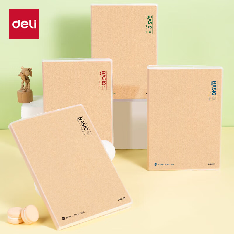 ����(deli)4��16K/160����ɫ����ϵ�бʼǱ��� ���±����������ױ� T16160