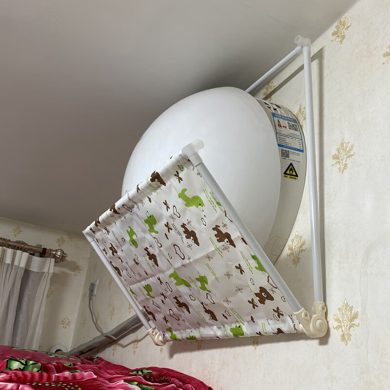 空调挡风板防直吹遮风板导风防风罩档风布冷气风口挡板遮挡 圆形挂机