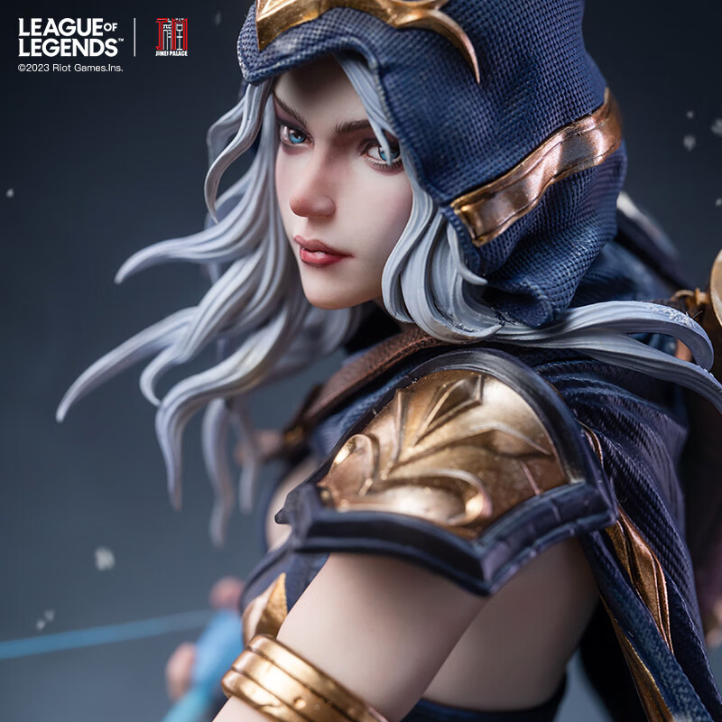 英雄联盟集美殿堂联名款艾希限量雕塑大型摆件预售 到付发货(请开箱