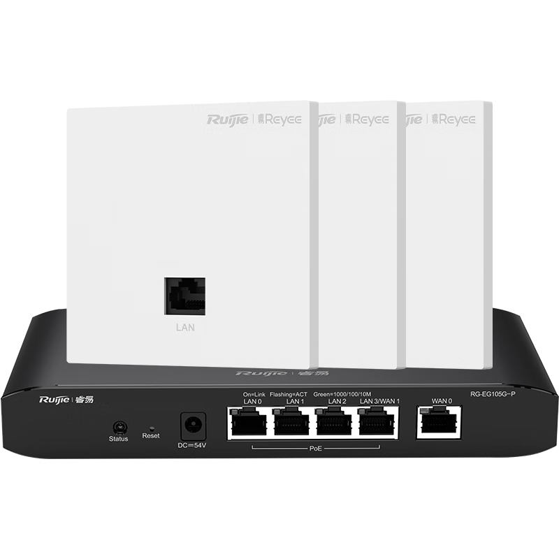  WiFi6APװ RG-EG105G-P-L+RG-EAP162(E)*3 ȫ·ac+ap3000Mʵ2205.75Ԫ