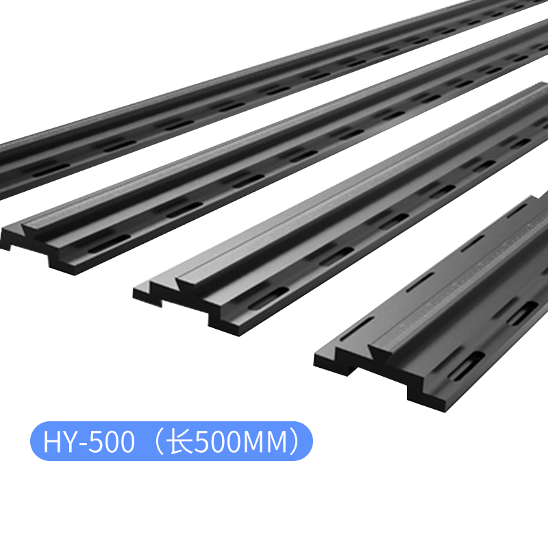 诚光具座滑道手动移动导轨激光燕尾槽带标尺精密光学滑轨调整 hy-500