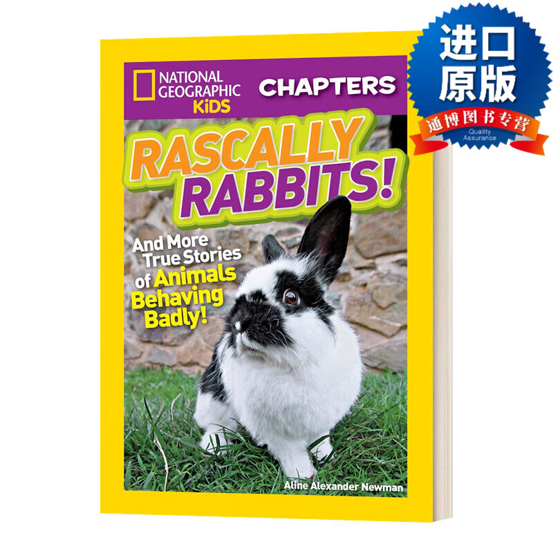 英文版 national geographic kids chapters: rascally rabbits!
