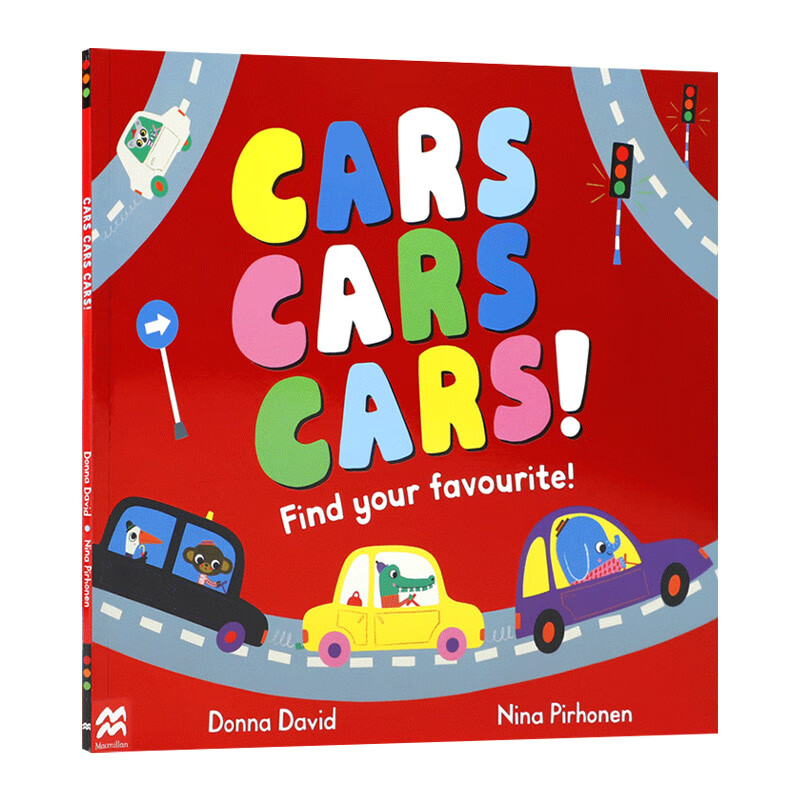 有趣的交通工具 轿车 儿童科普绘本 英文版 英语原版书籍