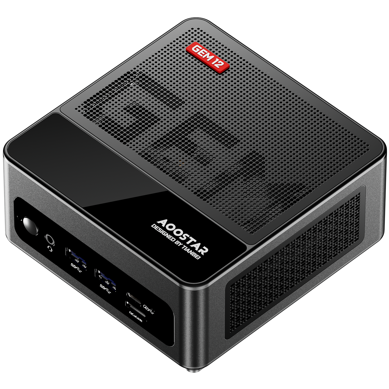 챵GEM12 AMD R7ܵ 羺Ϸ̨ʽС䱸OCuLinkӶ ɫ R7-7840HS޸ָơ ׼ϵͳڴӲ̡