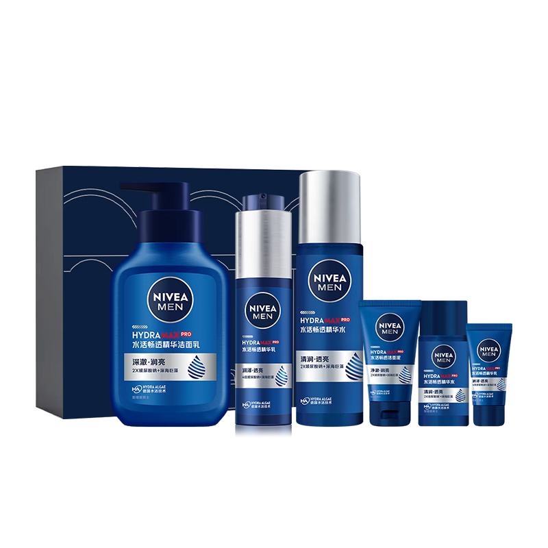 ��26�գ�NIVEA ��ά�� ��ʿˮ�ʪ ����+����ˮ+��Һ ��װ ���װ
