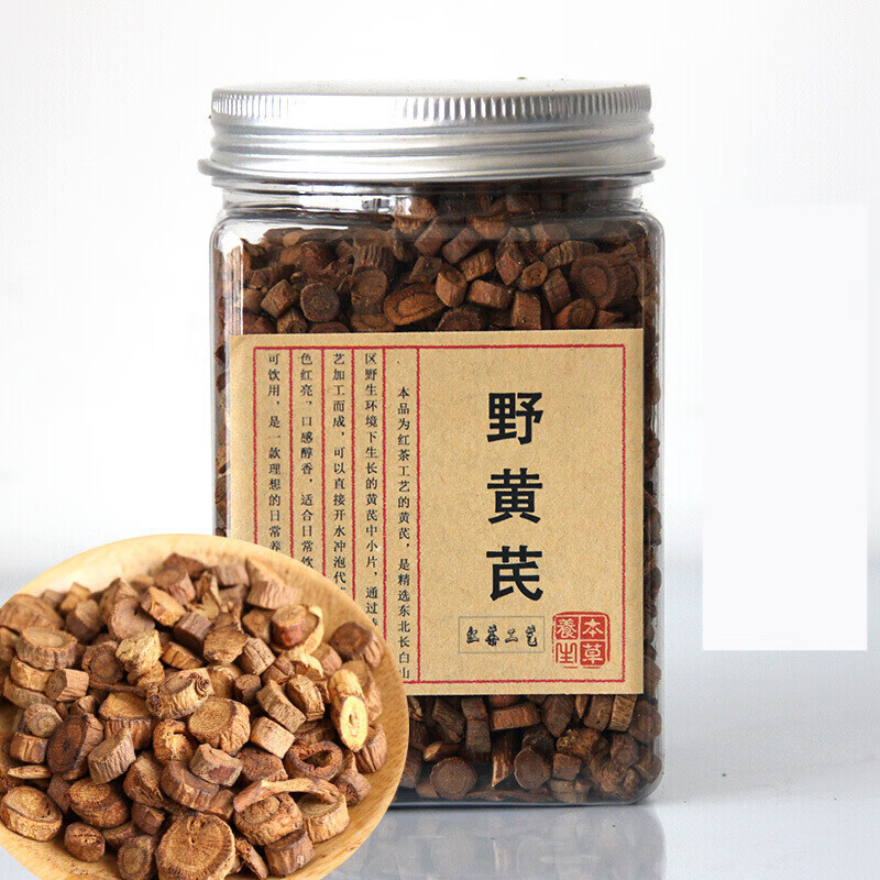 虎钢馋黄芪茶东北黄芪红茶岷县茶炙黄芪泡茶