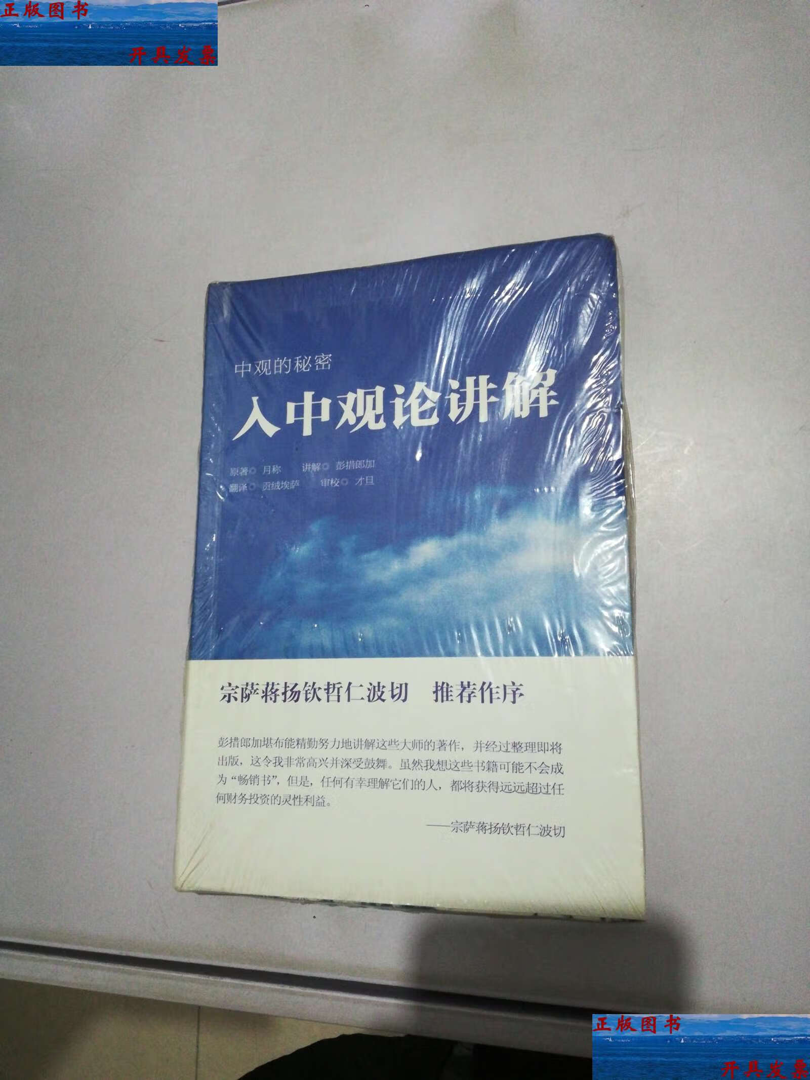 【二手9成新】入中观论讲解【满30】 /月称 宗教文化