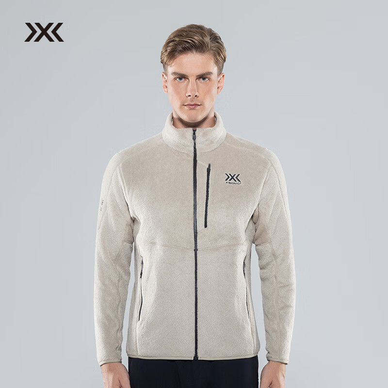 XBIONIC律动保暖毛猴开衫男子运动户外滑雪保暖Polartec抓绒衣衫 22517  阿比可卡杏 L