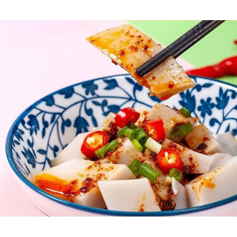 食芳溢山西特产碗团碗托速食小吃石勒荞面凉皮灌肠网红零食速食早餐