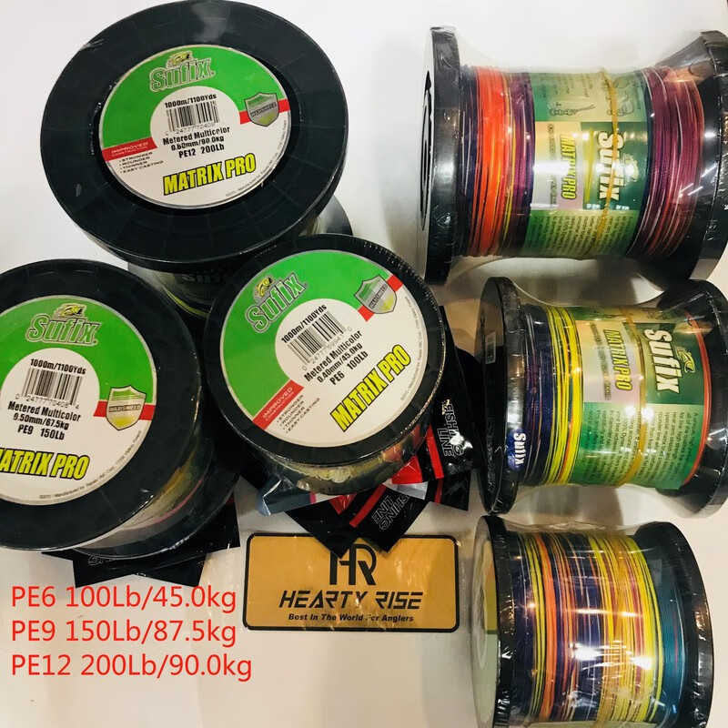 樂(lè )伯樂(lè )（RAPALA）Rapala8股PE線(xiàn)0聯(lián)裝每盤(pán)100按米主線(xiàn)pe線(xiàn)魚(yú)線(xiàn)大力馬 五彩色（每100米價(jià)格） 12號