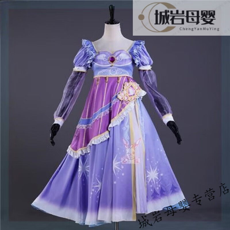 柒阅芒叶罗丽cos服娃娃的真人公主裙子精灵梦时间公主时希卡通周边 时