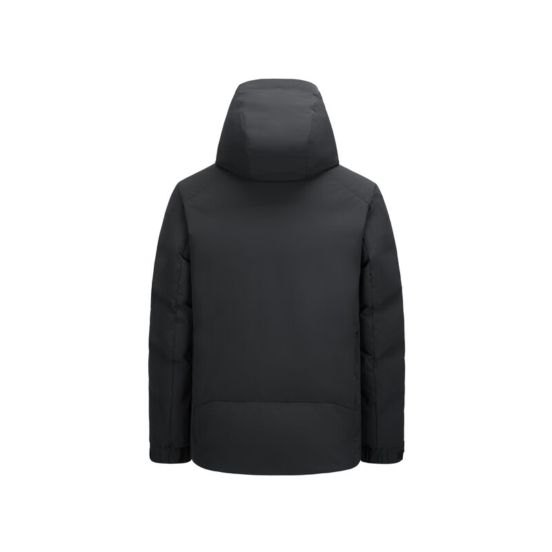 哈特马克斯防风防水Dermizax挺括耐磨弹力保暖短款羽绒服 耀岩黑 L 175/96A