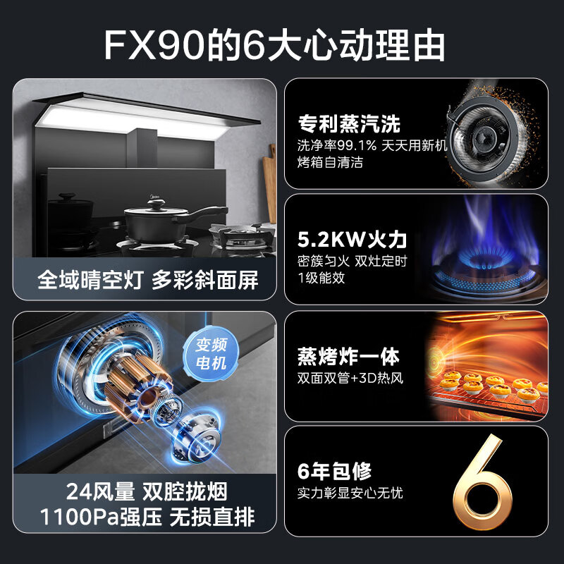 美的晴空系列FX90【多功能集成灶】怎么样？看完体验测评再选，不踩坑-图片8