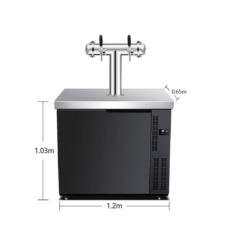 卧式商用全自动扎啤机 风冷精酿啤酒机扎啤机商用生啤机鲜啤机一体售