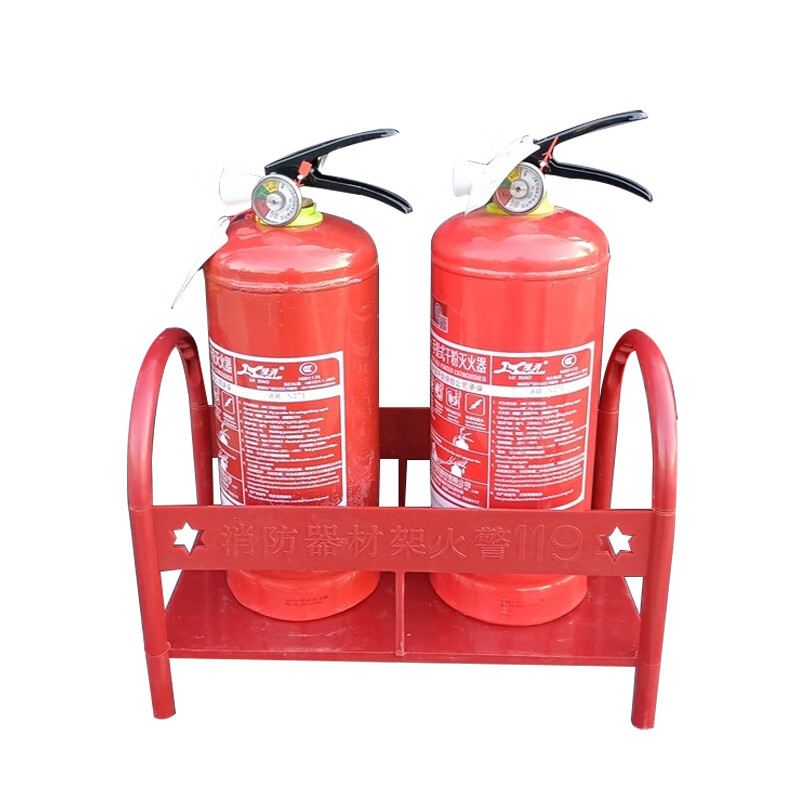 江波 灭火器底座底托 干粉灭火器放置架 塑料灭火器架3-5公斤