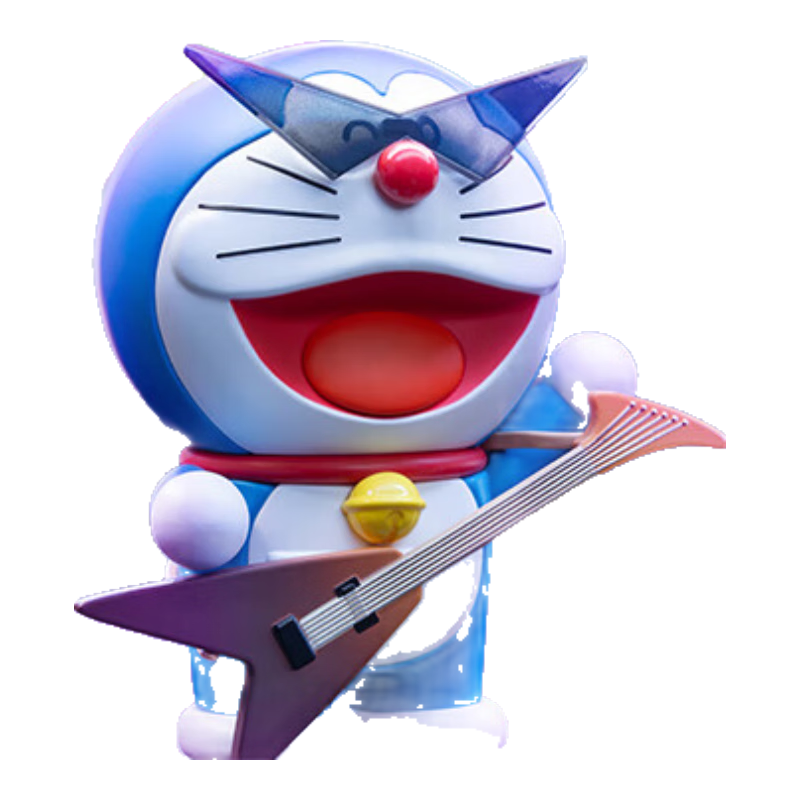 52TOYS哆啦A梦音乐会系列动漫潮玩手办盲盒摆件整盒8只生日礼物