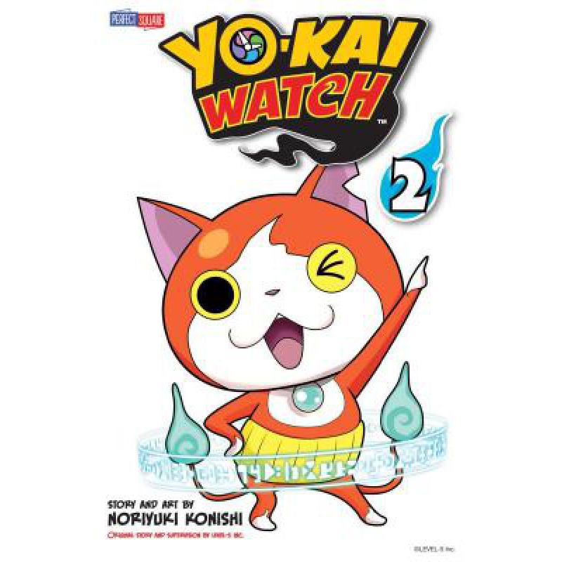 英文漫画【预订3周达】漫画 妖怪手表 2 yo-kai watch, vol.