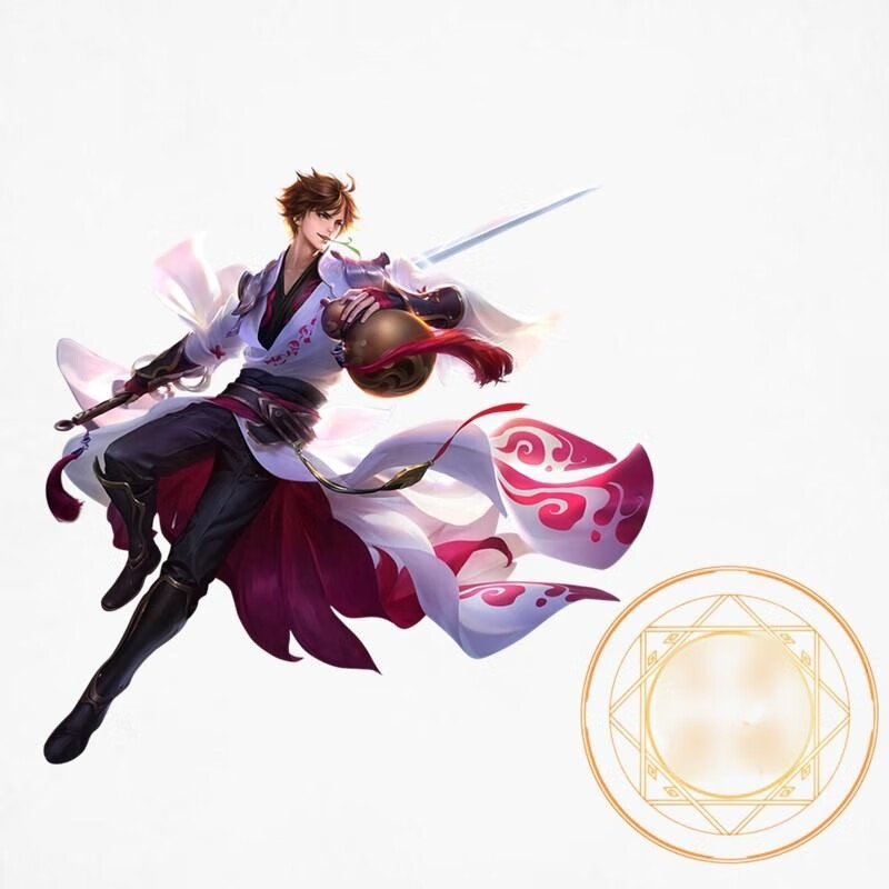 卡通周边王者荣耀模型亚克力立牌手办摆件挂件暃李信韩信曜典韦 李白