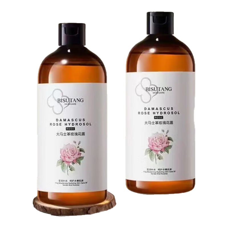 碧素堂大马士革玫瑰花水纯露补水保湿柔润肌肤爽肤水湿敷精华水 1000ml 【焕颜】嫩肤提亮