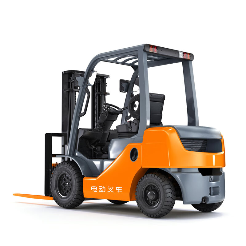 电动叉车2吨小型电叉车1吨四轮座驾式3吨电动叉车堆高液压装卸车 1t全