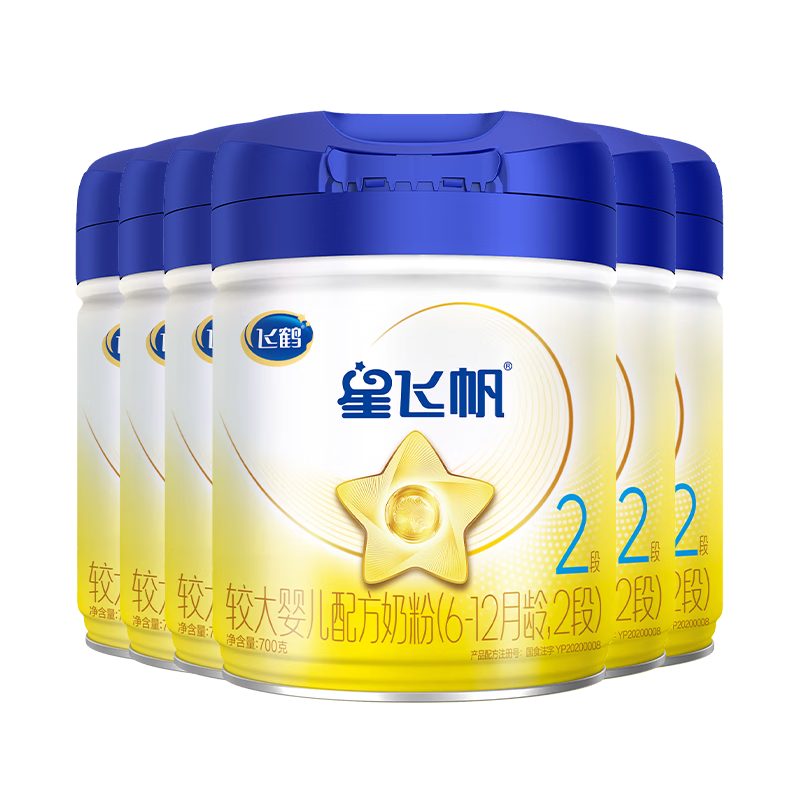 ���ڲ������ɺף�FIRMUS���Ƿɷ�2�νϴ�Ӥ���䷽��6-12���䣩����700gˮ�����嵰��ţ�̷� 2�� 700g 6�� + ٻ��Ӥ��ʪ��60��