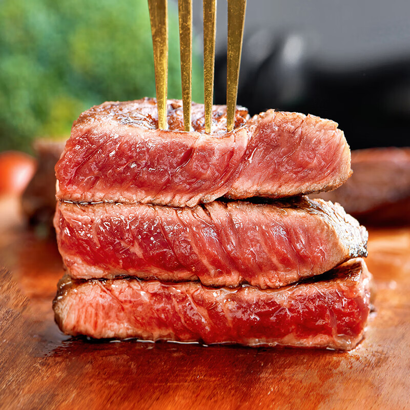 顶诺【140g/包】整切西冷牛排牛肉生鲜儿童牛排生鲜牛肉赠礼包 8西冷牛排140g+8香煎鸡排80g 加购收藏送酱包+刀叉