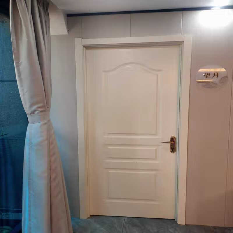室内门工程简易定制夹板廉租房卧室木质生态免漆烤漆百叶平开 平板