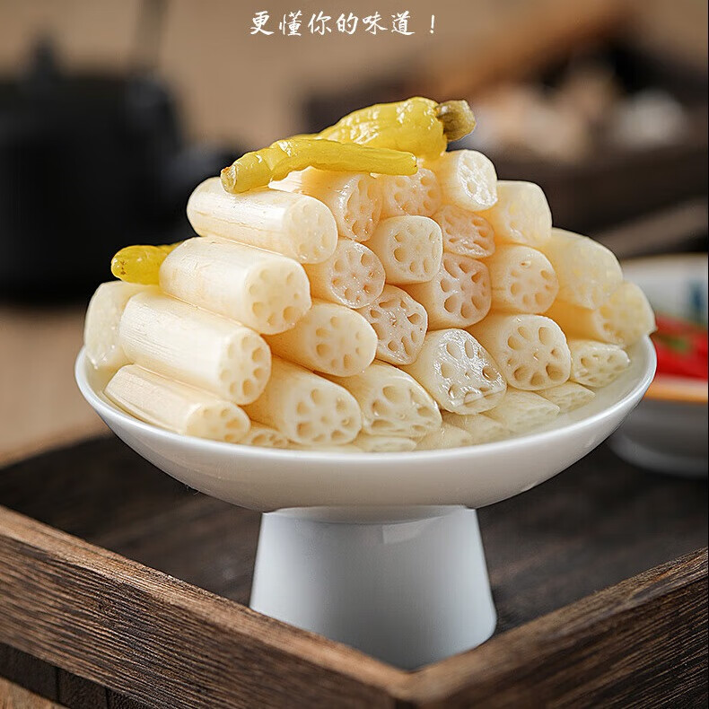 洪湖农家洪湖泡藕带400g*3 藕带藕尖泡菜 梦里水乡蔬菜火锅食材 湖北特产