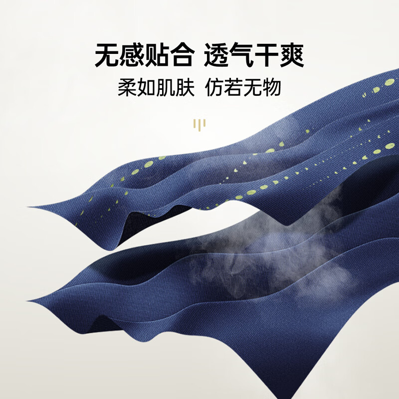 健将男士三角内裤男100%纯棉5A级全裤抑菌宽松大码肥佬男式运动短裤衩 日月条纹4色装 4条 XL (腰2.2-2.4尺 重110-130斤)