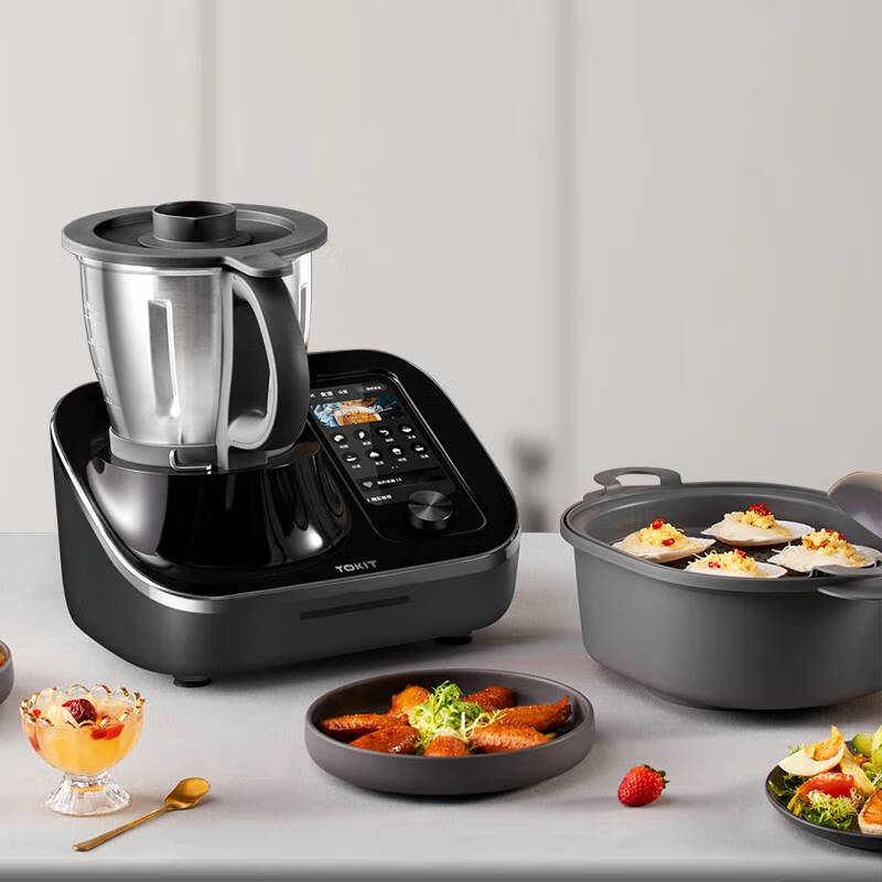 厨房小美全自动炒菜机器人智能家w用多功能料理机小美锅 厨房机器人c2