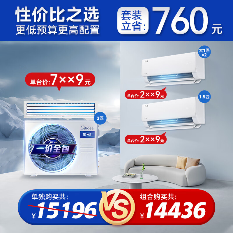 美的3匹中央空调套装风管机空调靠谱吗？体验一说真实感受-图片4