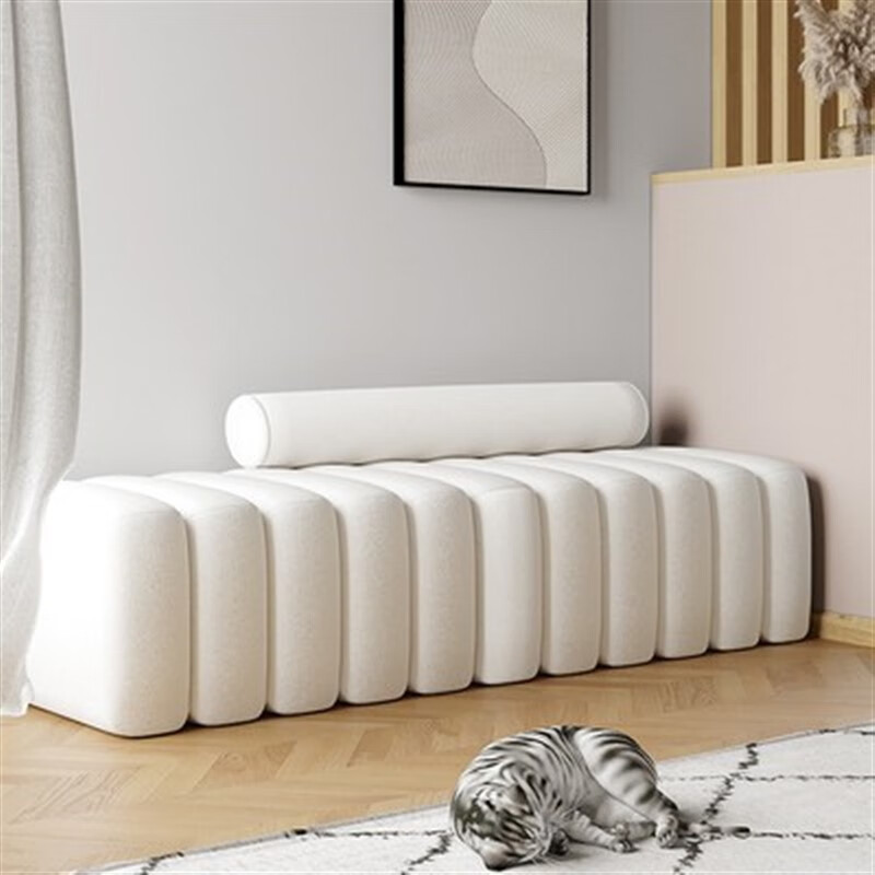 创京懿选没扶手沙发 服装店衣帽间沙发凳长条网红无扶手无靠背创意