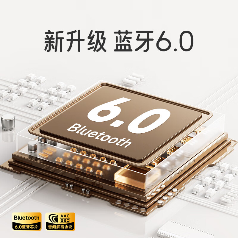 爱国者无线蓝牙耳机 半入耳式耳机 2025新款 音乐运动健身游戏低延迟 蓝牙6.0 高清音质长续航 【白撞紫】至臻新品蓝牙6.0