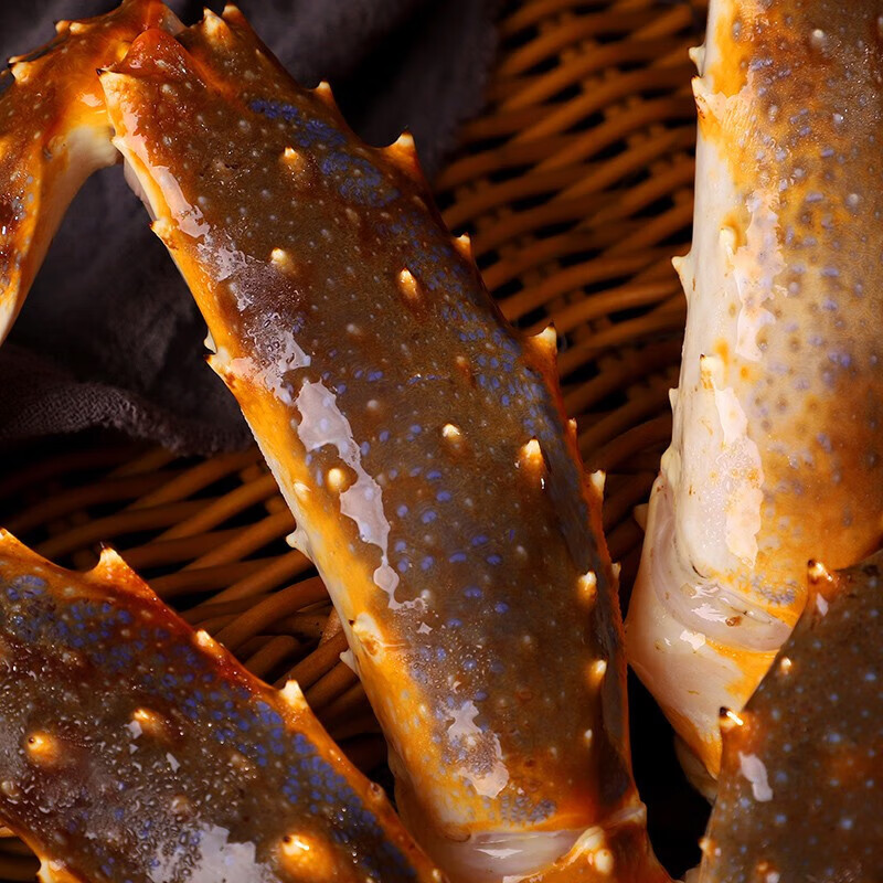 贝鲜猫 俄罗斯帝王蟹进口新鲜冷冻 特大螃蟹腿帝皇蟹 海鲜水产节日礼盒 4.1-4.5斤/只【送石斑鱼】