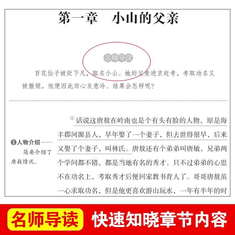 【推荐】镜花缘李汝珍小中学生课外书世界名著经典文学书籍青少年版小说书单6-9-12周岁-15岁外国文学名著少儿读物彩图 镜花缘【+考点手册】