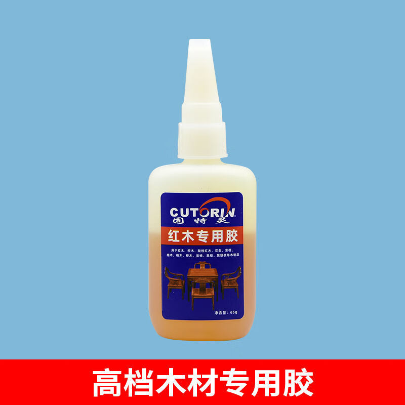 美克杰红木家具胶水酸枝红木胶木材强力胶硬木拼接家具修复胶乐器胶