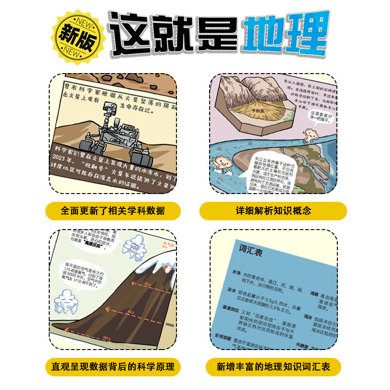 这就是地理——发现身边的地理世界（全8册）195个知识点，8个主题为孩子建立系统地理思维暑假阅读暑假课外书课外暑假自主阅读暑期假期读物详情图