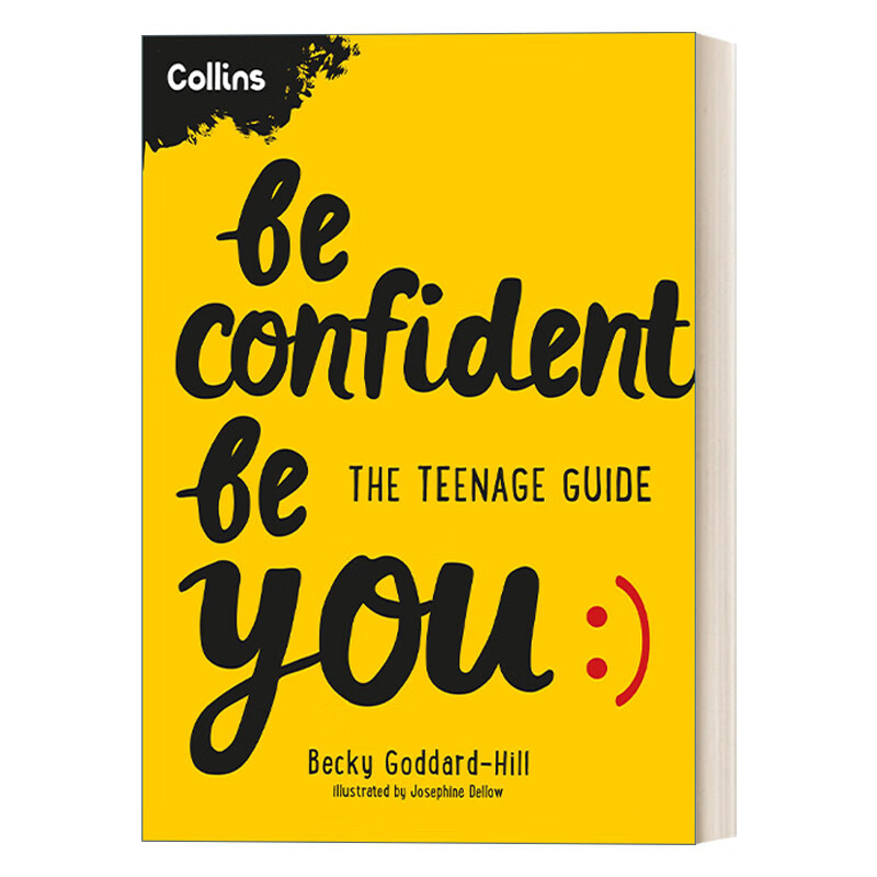 进口原版 be confident be you 要自信 做自己 提升青少年信心和自尊