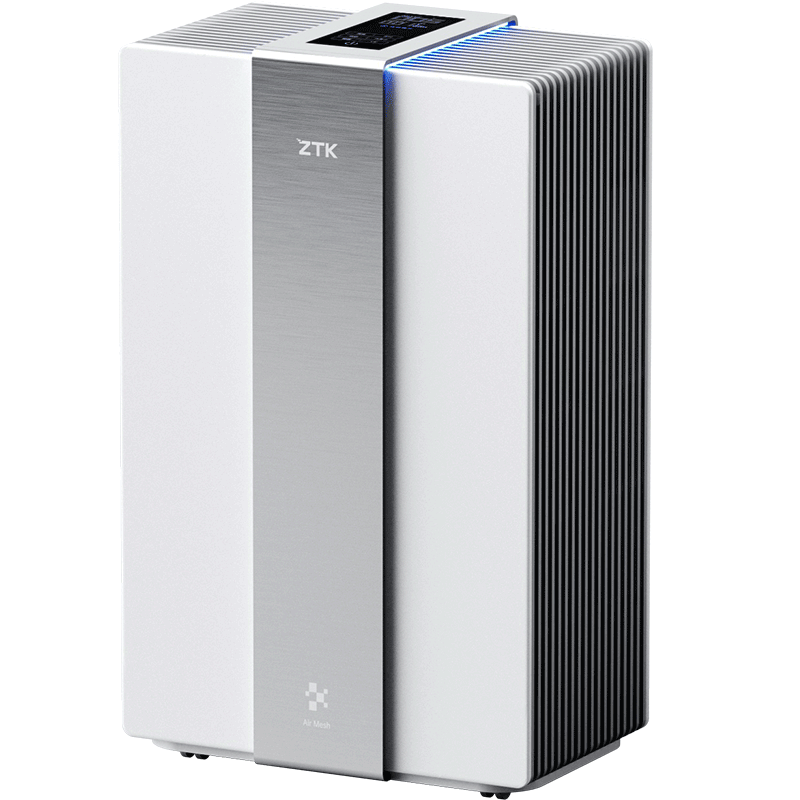 ZTK空气净化器 除甲醛家用新房负离子办公室去除烟味宠物猫毛TVOC室内净化机 P8【家电国家补贴】